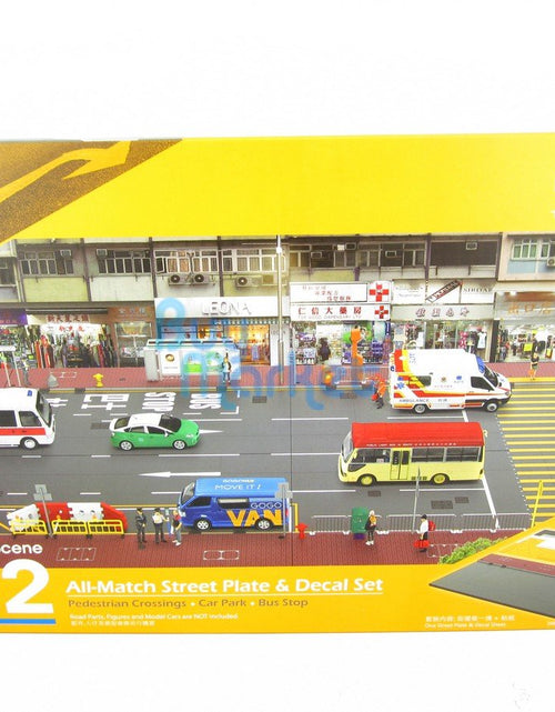 Load image into Gallery viewer, TINY Hong Kong City 1/43 S2 Road Scene All-Match Street Plate &amp; Decal Set
