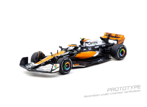 Load image into Gallery viewer, Tarmac Works 1/64 McLaren MCL60 British Grand Prix 2023 Lando Norris
