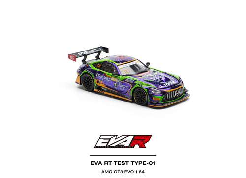 Load image into Gallery viewer, (Pre-order) POPRACE 1/64 - EVA RT TEST TYPE -01 AMG GT3 EVO MACAU GP 2023
