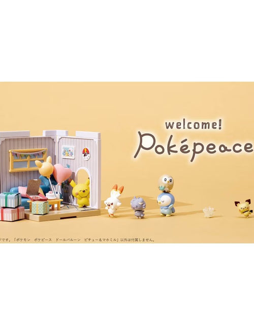 Load image into Gallery viewer, Takara Tomy Pokemon PokePiece Mini Doll Balloon Pichu &amp; Milcery
