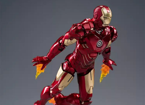 Load image into Gallery viewer, ZD Toys Marvel Avengers 1/10 Iron Man MK4 Action Figure with Lighting Function
