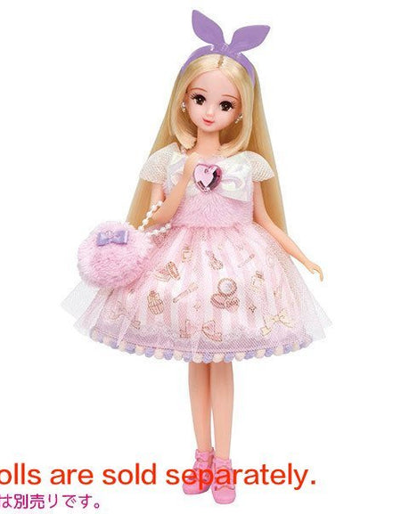 Takara Tomy Licca Chan Dress - Yumeiro Make Happy Dress Set