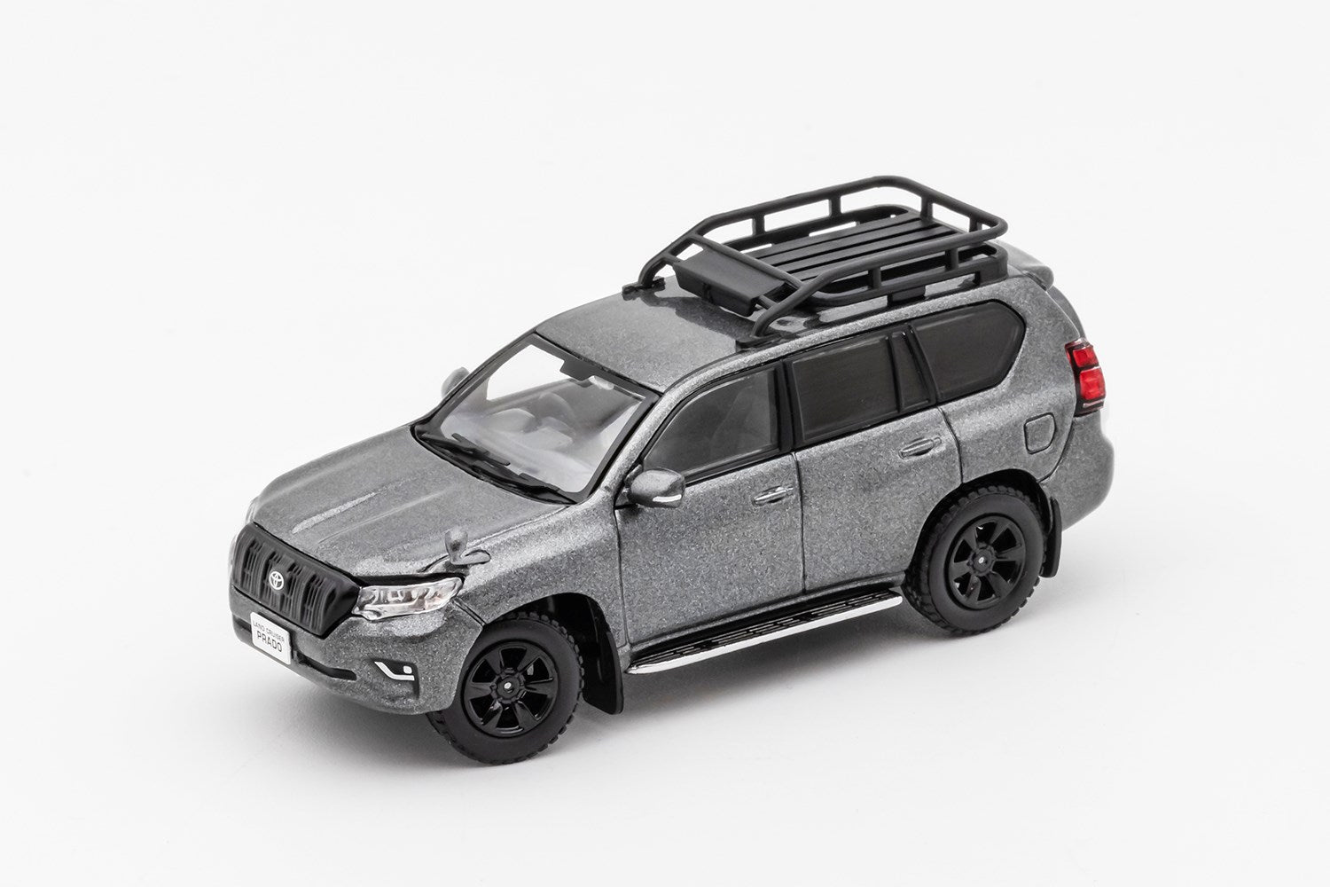 GCD 1/64 Toyota Land Cruiser Prado 150 Grey (LHD) Diecast Model Car
