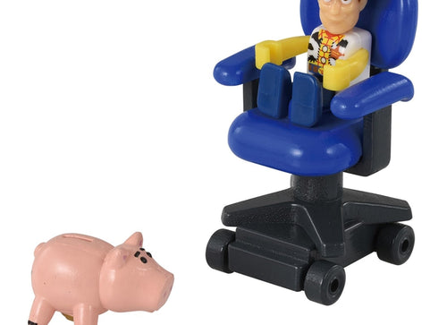 Load image into Gallery viewer, Takara Tomy Dream Tomica Toy Story 5 SP Ride On Hamm &amp; Andy's chair

