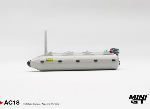 Load image into Gallery viewer, (Pre-order) Mini GT #MGTAC18 1/64 Camel Trophy Pontoon Raft Diecast Model
