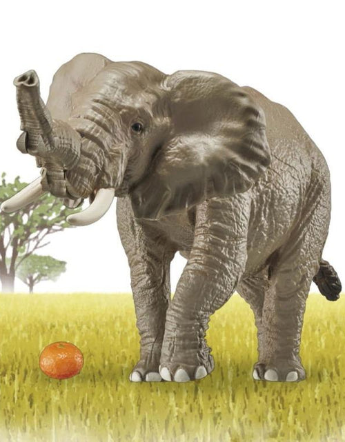 Load image into Gallery viewer, Takara Tomy ANIA AS - 02 African Elephant (w/orange) animal Action Figure
