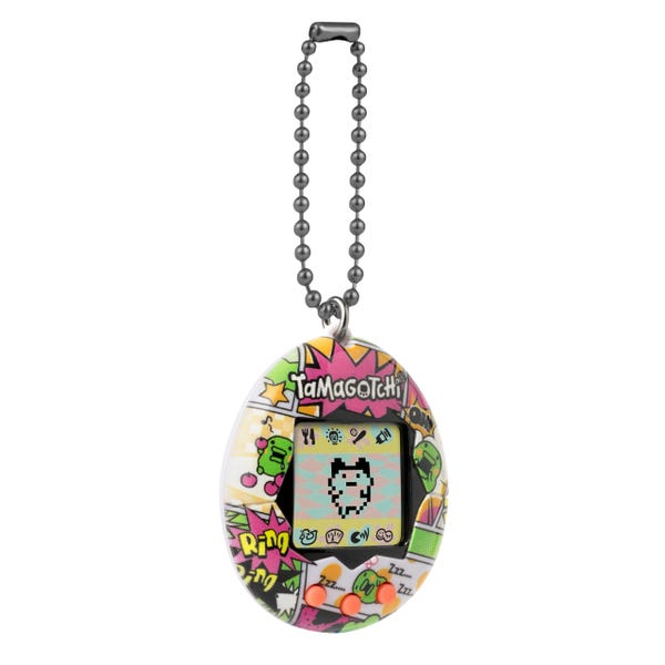 Bandai Original Tamagotchi - GEN1 Kuchipatchi Comic Book Electric Pet