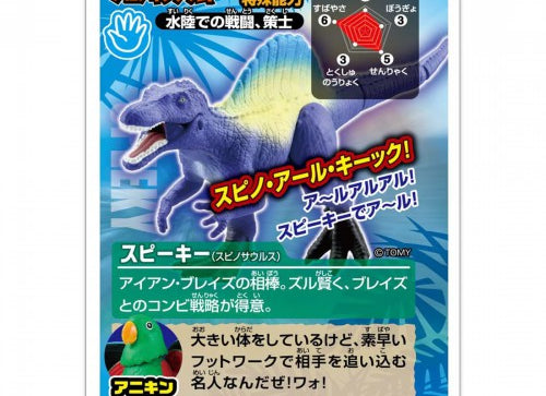 Load image into Gallery viewer, Takara Tomy Adventure Continent Ania Kingdom Speakey (Spinosaurus) Figure

