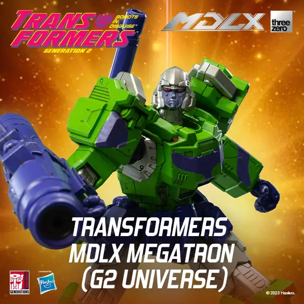 Threezero MDLX Action Figure - Transformers Megatron (G2 Universe)