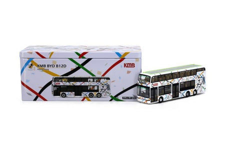 Tiny City Die-cast Model Car - 1/110 KMB BYD B12D "Pound of You" Bus (81C)