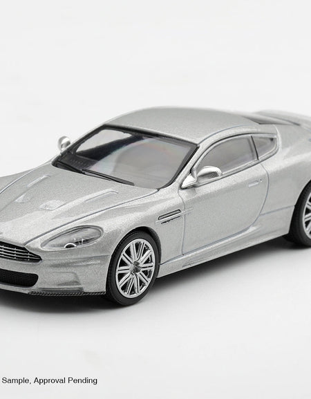 (Pre-order) Mini GT #1360 Aston Martin DBS 2008 Lightning Silver 2008 RHD Model