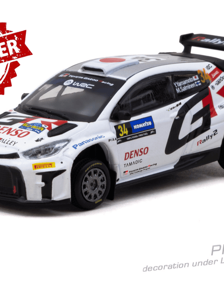 (Pre-order) Tarmac  Works Toyota GR Yaris Rally2 Sweden Yamamoto / Salminen