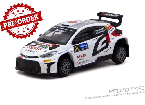 Load image into Gallery viewer, (Pre-order) Tarmac  Works Toyota GR Yaris Rally2 Sweden Yamamoto / Salminen
