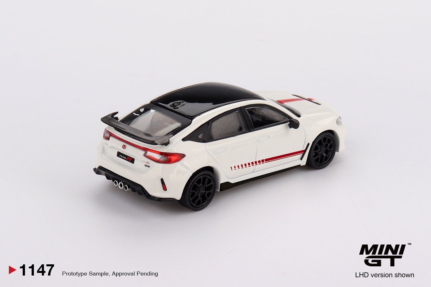 MINI GT #1147 Honda Civic Type R Ultimate Edition LHD Model Car