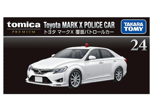 Load image into Gallery viewer, Takara Tomy Tomica 1/64 Premium 24 Toyota Mark X Undercover Patrol Car
