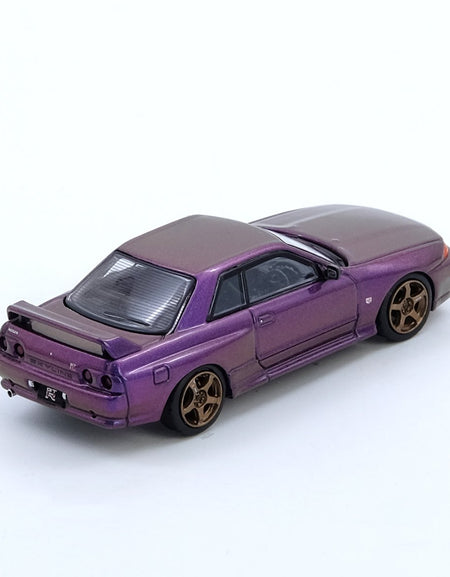 INNO64 1/64 SKYLINE GT-R (R32) Midnight Purple Australia Special Ed.