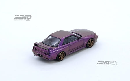 INNO64 1/64 SKYLINE GT-R (R32) Midnight Purple Australia Special Ed.