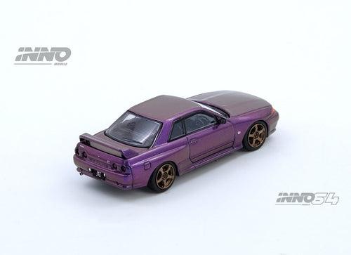 Load image into Gallery viewer, INNO64 1/64 SKYLINE GT-R (R32) Midnight Purple Australia Special Ed.
