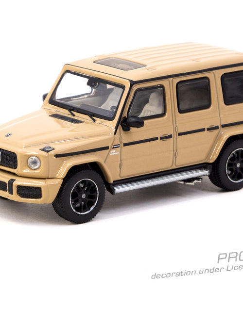 Load image into Gallery viewer, Tarmac Works 1/64 Mercedes-AMG G 63 Brown Model Car
