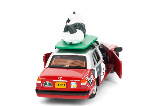 Load image into Gallery viewer, Tiny City Die-cast 1/64 - Tiny x Panda Friends Toyota Crown Comfort Taxi (Urban)
