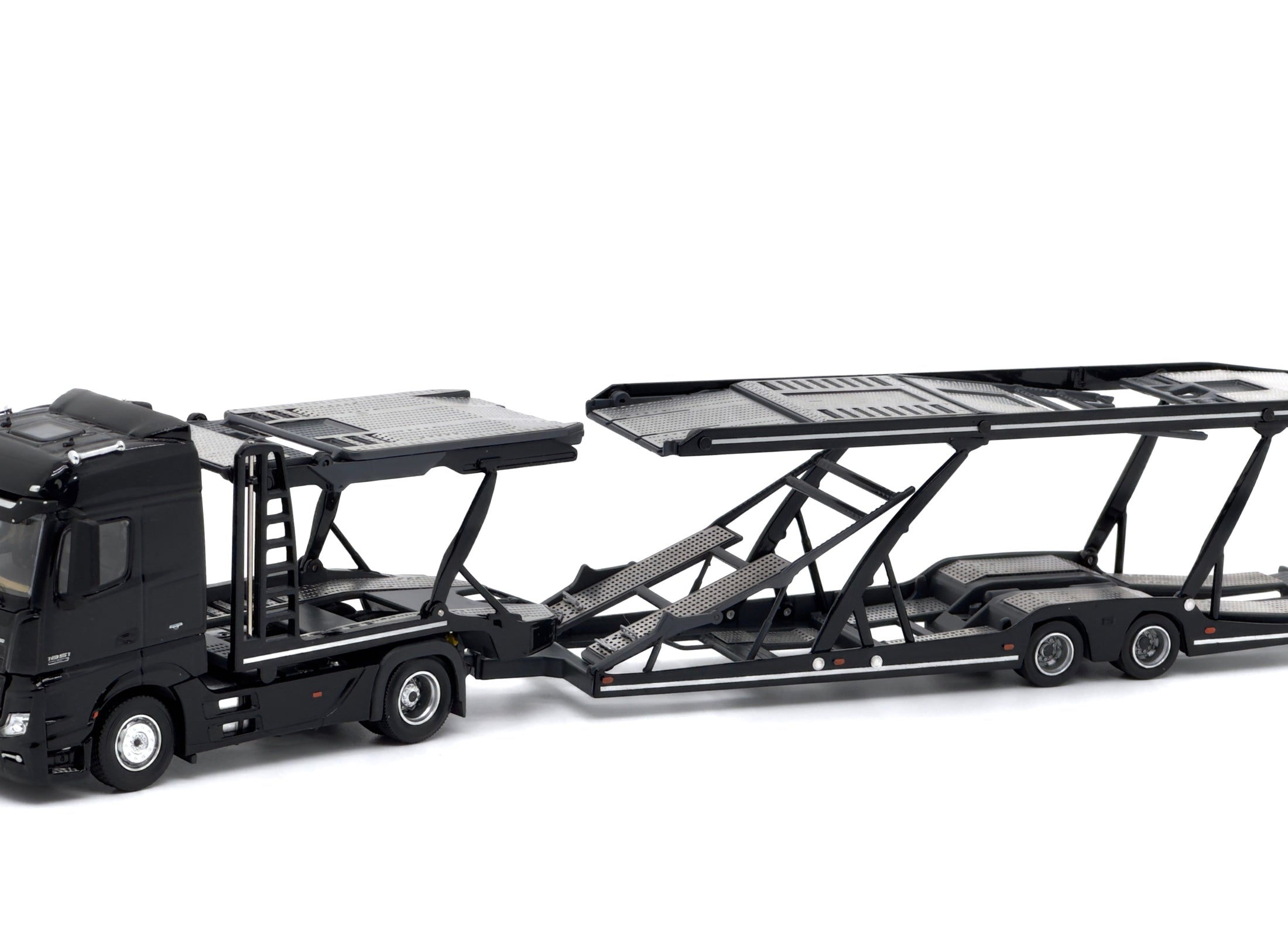 Tiny City - Mercedes-Benz Actros MP5 Transporter (Black) Model car