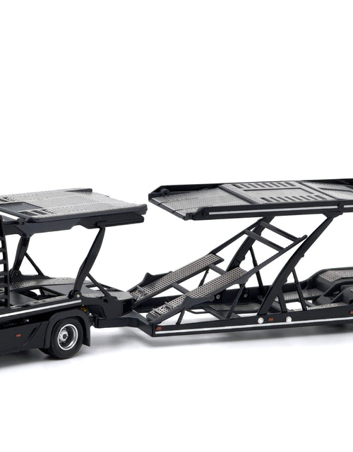 Load image into Gallery viewer, (In Stock) Tiny City - Mercedes-Benz Actros MP5 Transporter (Black) Model car
