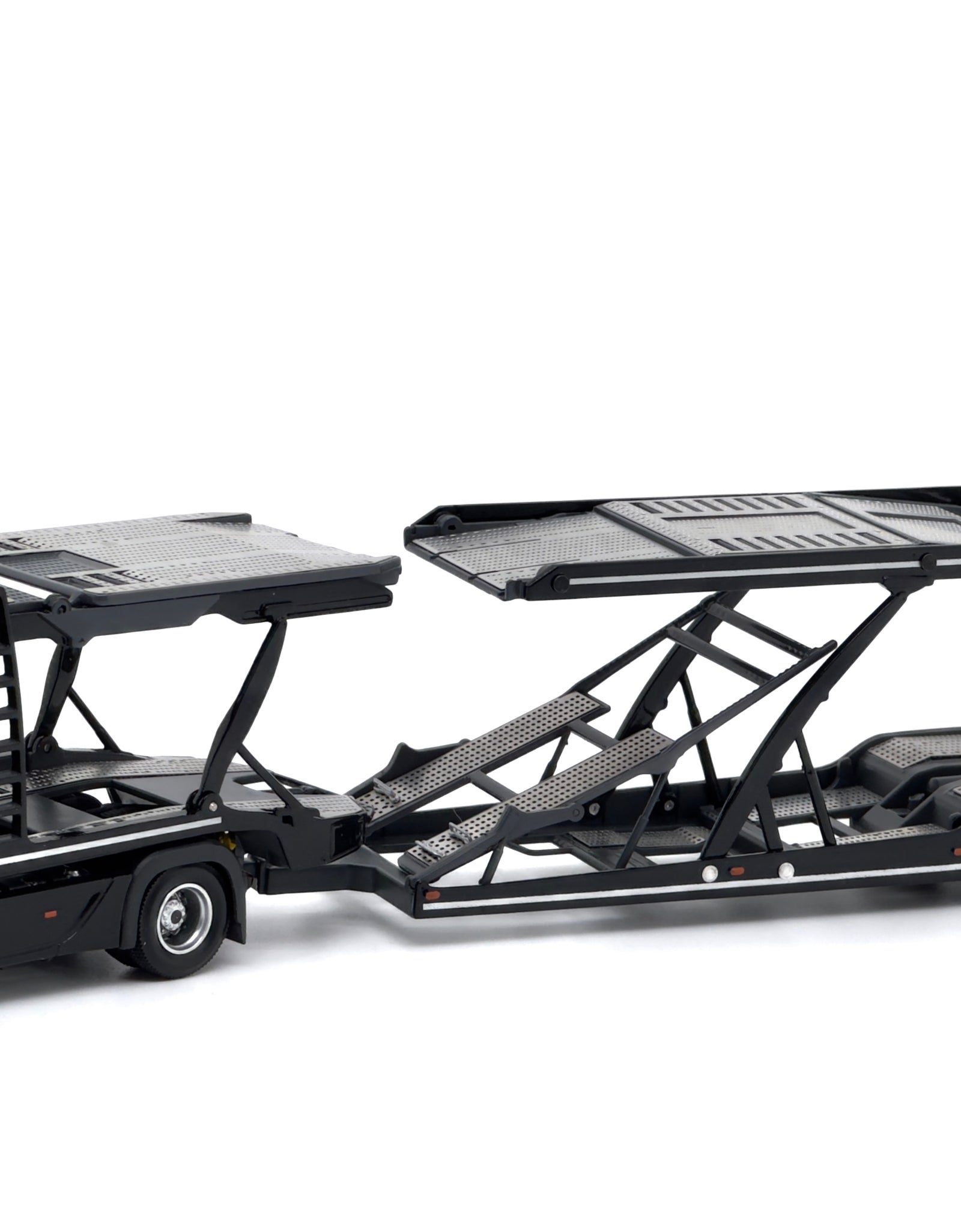 (In Stock) Tiny City - Mercedes-Benz Actros MP5 Transporter (Black) Model car