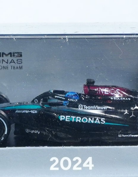 Sparky Mercedes-AMG PETRONAS F1 Team No.63 W15 E Performance 2024 George Russell