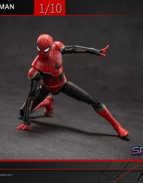 Load image into Gallery viewer, ZD Toys Marvel Avengers 1/10 Spiderman Upgraded Suit No Way Home Action Figure
