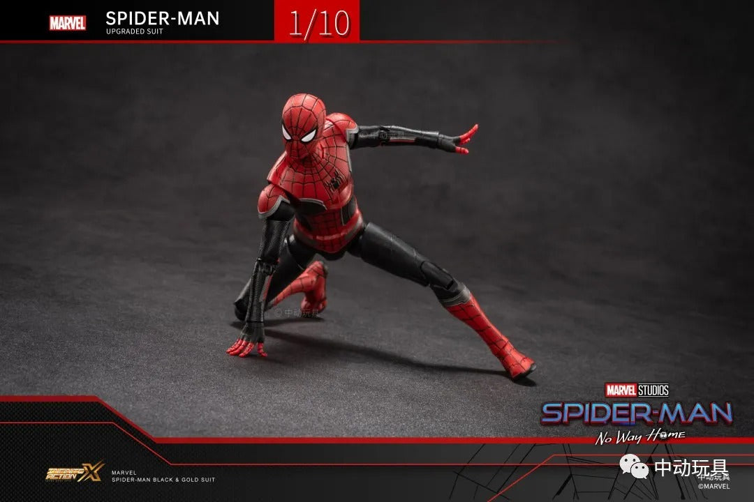 ZD Toys Marvel Avengers 1/10 Spiderman Upgraded Suit No Way Home Action Figure
