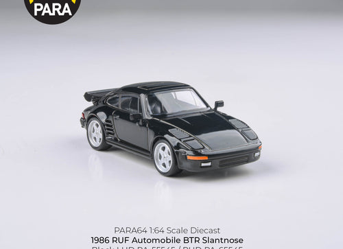 Load image into Gallery viewer, PARA64 1/64 1986 RUF BTR Black RHD Diecast Model Car
