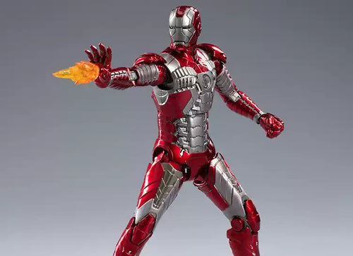 Load image into Gallery viewer, ZD Toys Marvel Avengers 1/10 Iron Man MK5 Action Figure with Lighting Function
