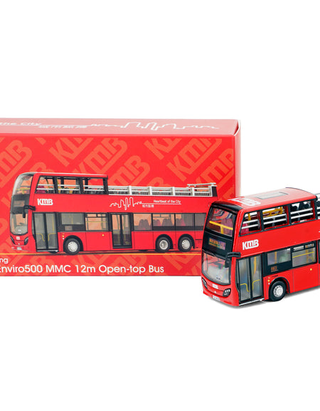 Tiny City Diecast Model 1/110 - KMB ADL Enviro500 MMC 12M Open-top Bus
