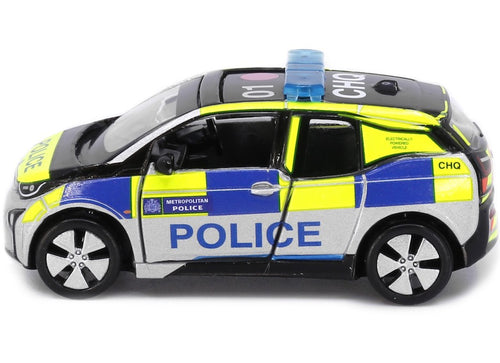 Load image into Gallery viewer, Tiny City UK15 Die-cast Model Car - BMW i3 UK London Police Patrol Car
