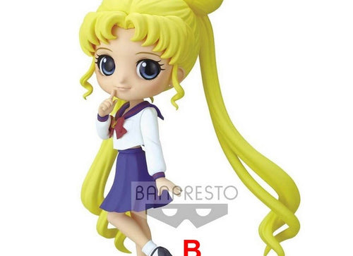 Load image into Gallery viewer, Banpresto Q posket Sailor Moon Eternal Tsukino Usagi School Uniforms Ver B
