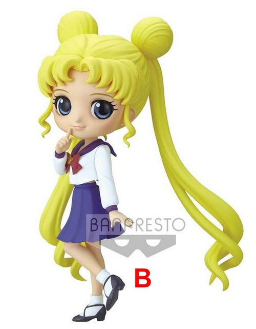 Load image into Gallery viewer, Banpresto Q posket Sailor Moon Eternal Tsukino Usagi School Uniforms Ver B
