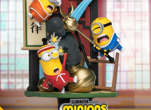 Load image into Gallery viewer, Beast Kingdom Diorama Stage-112 - Minions 2 - Kung Fu!
