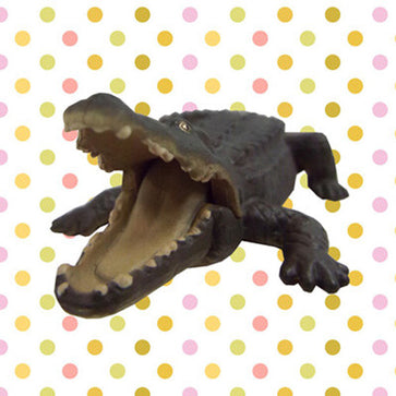Load image into Gallery viewer, Takara Tomy ANIA AS-08 ANIMAL Nile Crocodile Mini Action Figure Educational Toy
