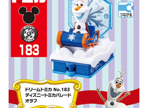 Load image into Gallery viewer, Takara Tomy Dream Tomica No.183 Disney Tomica Parade Snowman Car
