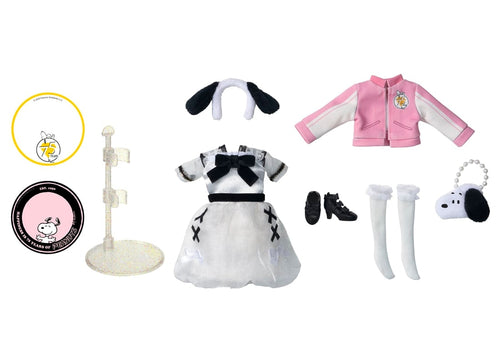 Load image into Gallery viewer, Takara Tomy Licca Rika-chan Photogenic PEANUTS 75years Anniversary Snoopy Style
