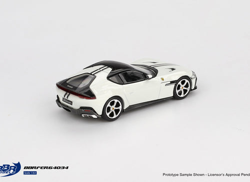 Load image into Gallery viewer, (Pre-order) BBR 1/64 Ferrari 12 Cilindri Bianco Avus Diecast Model BBRFER64034
