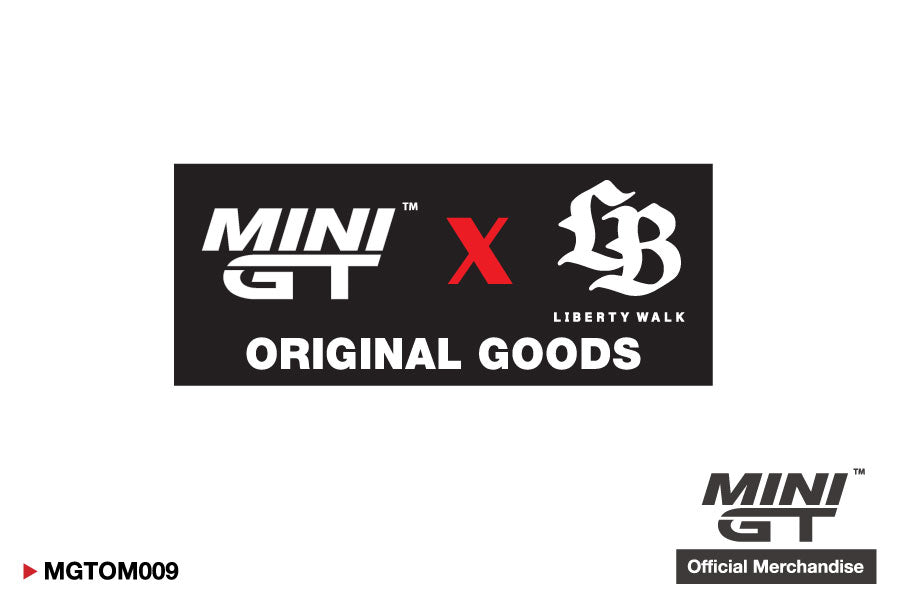 MINI GT x LB Original Goods Sticker (8x19cm) Official MGTOM009