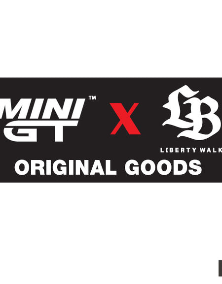 MINI GT x LB Original Goods Sticker (8x19cm) Official MGTOM009