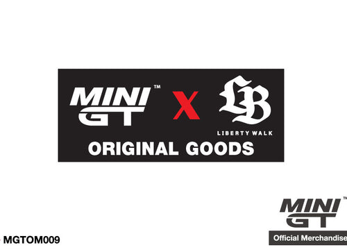 Load image into Gallery viewer, MINI GT x LB Original Goods Sticker (8x19cm) Official MGTOM009
