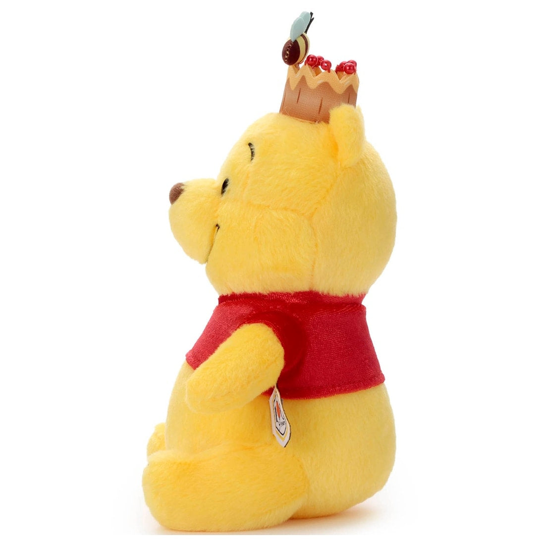 Takara Tomy Arts Disney Winnie the Pooh 100th Annivers. Red Shirt Plush S Crown