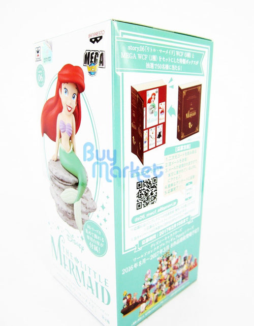 Load image into Gallery viewer, Banpresto Disney Characters MEGA WCF Story 6 The Little Mermaid Ariel Figure
