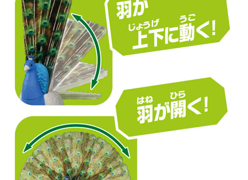 Load image into Gallery viewer, Takara Tomy ANIA animal Action Mini Figure -  AS-16 Peacock
