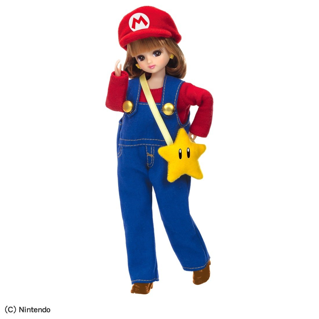Takara Tomy Licca Super Mario Princess Mario Style (Licca-chan) Doll