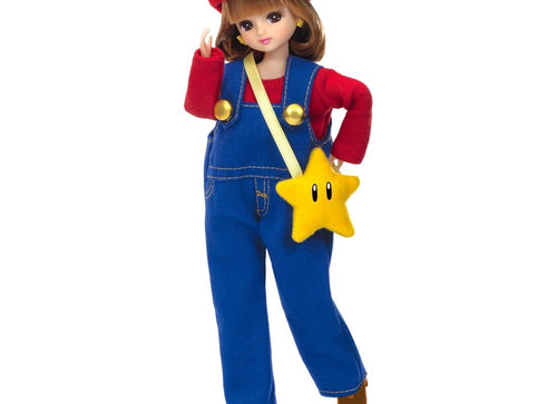 Load image into Gallery viewer, Takara Tomy Licca Super Mario Princess Mario Style (Licca-chan) Doll
