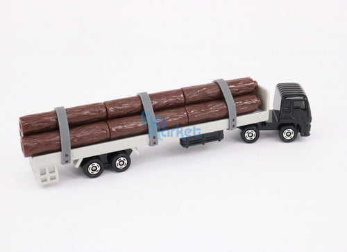 Load image into Gallery viewer, Takara Tomy TOMICA No.125 Long Isuzu Giga Wood Transporter Diecast Toy Car
